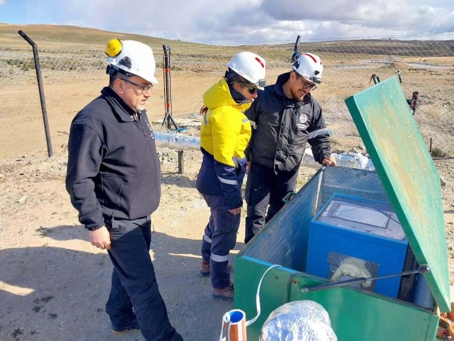 El Gobierno Provincial realiza inspecciones hídricas en el yacimiento Cerro Negro