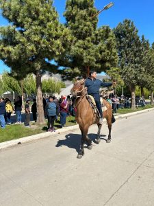 Claudio Vidal visitó diferentes obras que se realizan en Lago Posadas