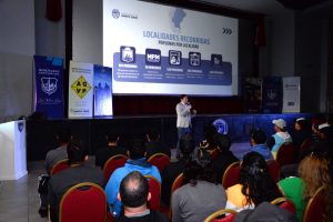 Con gran convocatoria inició la capacitación de Maquinaria pesada en Puerto Santa Cruz