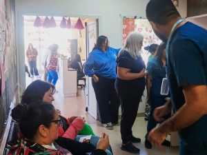 Se desplegó jornada intersectorial en Cañadón Seco