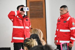 Seguridad capacitó a sus fuerzas en asistencia a personas con discapacidad visual