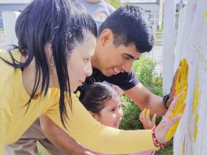 Celebración del Día de la Familia en el CDI Poicu Nuque de Comandante Luis Piedra Buena