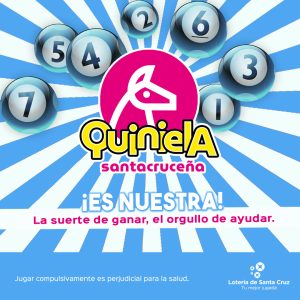 Quiniela Santacruceña: Este miércoles llega el nuevo juego de Lotería de Santa Cruz