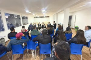 Autoridades Provinciales mantuvieron una mesa de trabajo con el sector comercial en Caleta Olivia