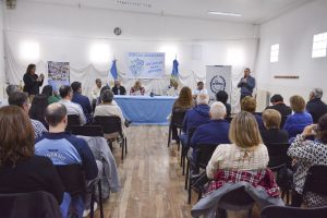 Álvarez destacó el apoyo provincial al deporte y la cultura en el Centenario del Hispano Americano