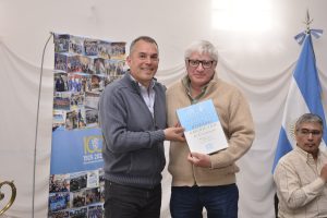 Álvarez destacó el apoyo provincial al deporte y la cultura en el Centenario del Hispano Americano