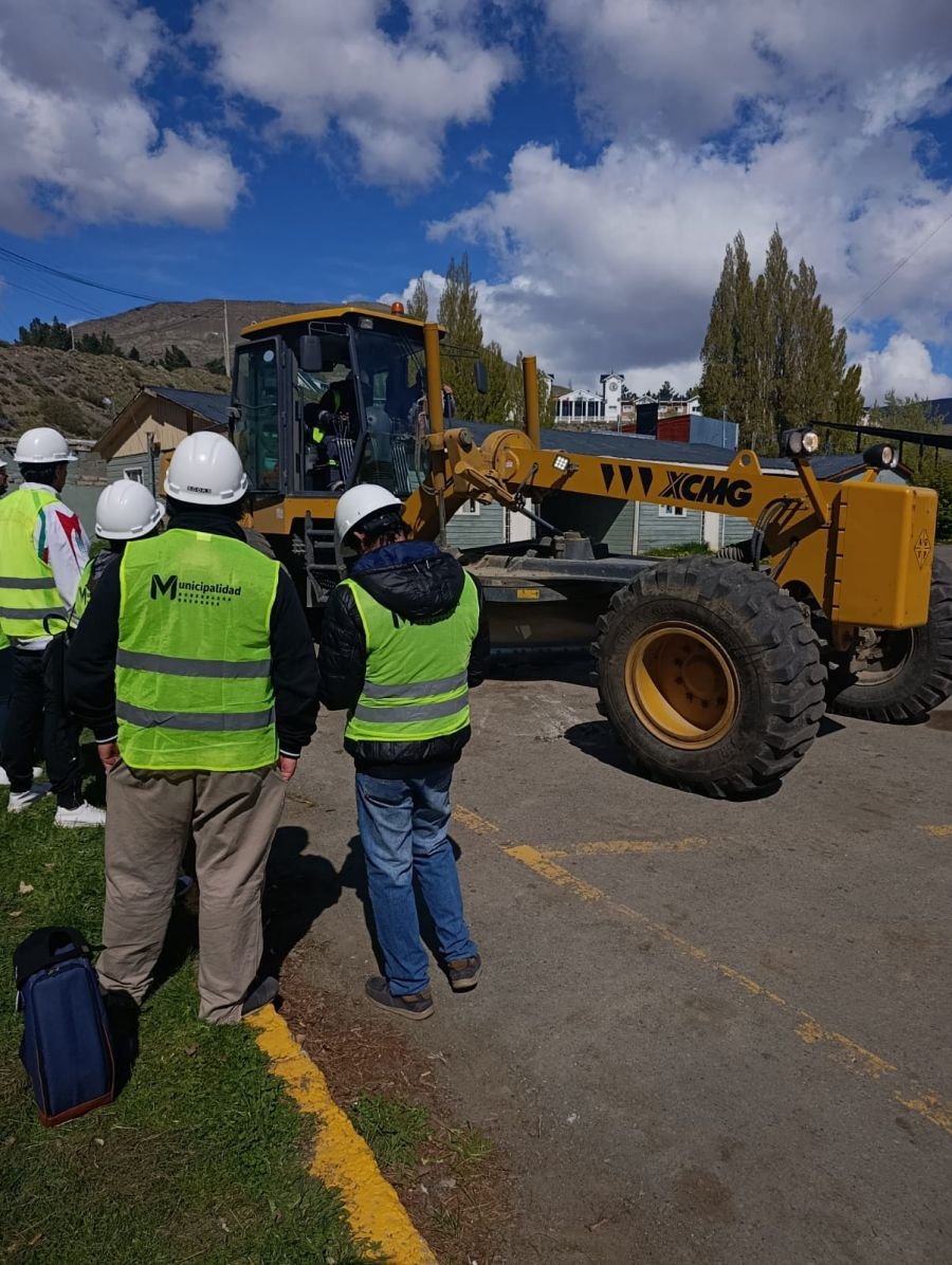 El Calafate inició con éxito la 11° Edición de la Capacitación Introductoria en Maquinaria Pesada