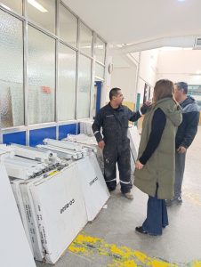 Educación relevó los avances de obra en la Escuela Primaria N° 29 de Caleta Olivia