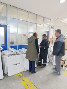 Educación relevó los avances de obra en la Escuela Primaria N° 29 de Caleta Olivia