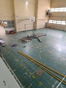 Educación relevó los avances de obra en la Escuela Primaria N° 29 de Caleta Olivia