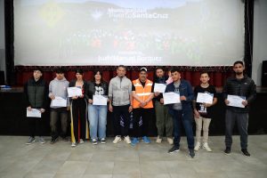 Puerto Santa Cruz: La participación en la Capacitación en Operación de maquinaria Pesada superó las expectativas