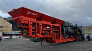 Llegó la primera planta de asfalto de Santa Cruz a Río Turbio