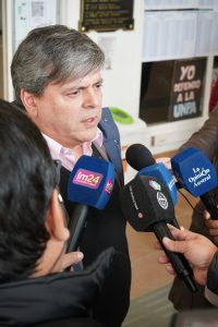 Leguizamón emitió su voto y remarcó la importancia que los santacruceños se acerquen a votar