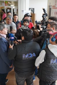 Leguizamón emitió su voto y remarcó la importancia que los santacruceños se acerquen a votar