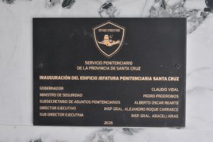 El Gobierno de Santa Cruz inauguró el edificio del Servicio Penitenciario Provincial