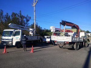 Servicios Públicos realizó mejoras en el servicio de energía y abastecimiento de agua en Puerto Deseado