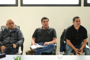 Reunión de planificación portuaria en la sede central de UNEPOSC