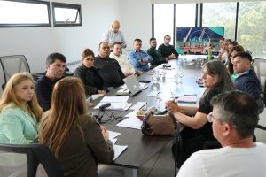 Reunión de planificación portuaria en la sede central de UNEPOSC