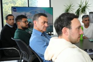 Reunión de planificación portuaria en la sede central de UNEPOSC