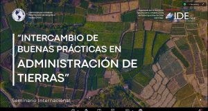 Santa Cruz participó en Seminario sobre Buenas Prácticas en Administración de Tierras y Datos Geoespaciales