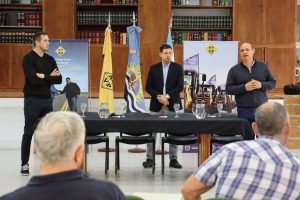 Vialidad Provincial planifica obras y trabajos junto a los Distritos tras la confirmación de Bujer al frente del ente