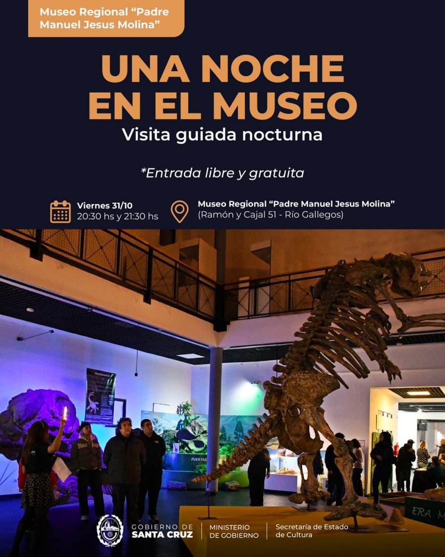 Una noche especial: el Museo Regional Manuel Molina los espera para disfrutar el patrimonio local