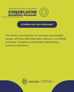 Comunicado a la Comunidad: Alerta Epidemiológica por Coqueluche en Santa Cruz