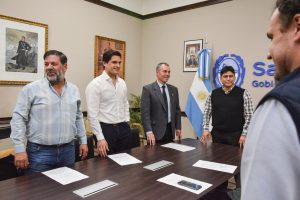 Vidal puso en funciones a las nuevas autoridades del CAP, IDUV y Turismo