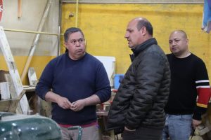 Vialidad Provincial acompañó el cierre de prácticas profesionalizantes de alumnos del Industrial N°4