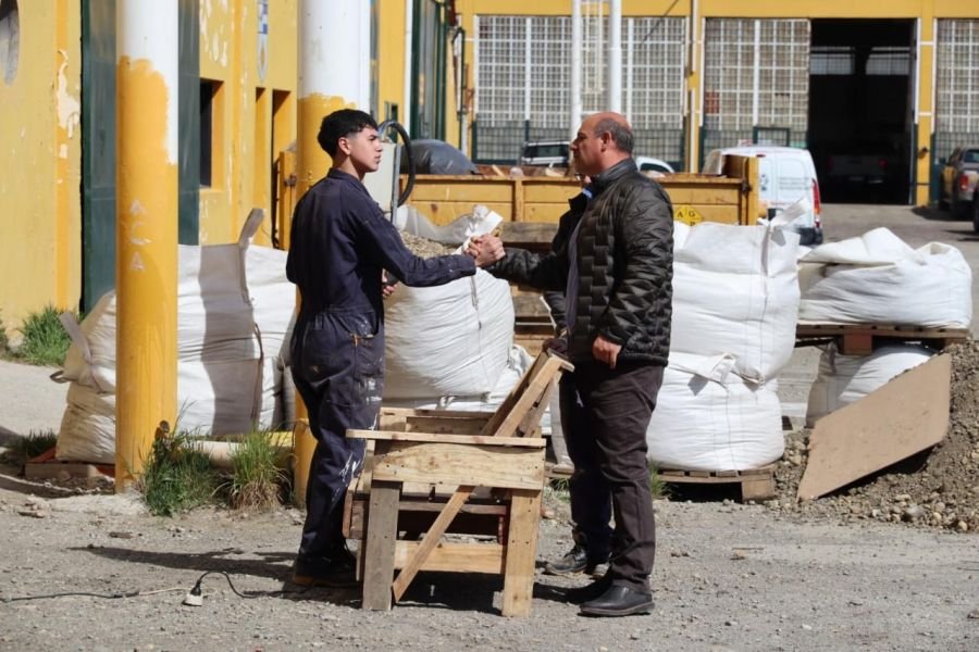 Vialidad Provincial acompañó el cierre de prácticas profesionalizantes de alumnos del Industrial N°4