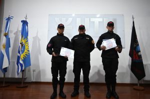 Formación y vocación en acción: Bomberos cuenta con 10 nuevos Operadores de Rescate y Salvamento