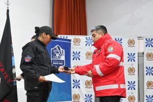 Formación y vocación en acción: Bomberos cuenta con 10 nuevos Operadores de Rescate y Salvamento