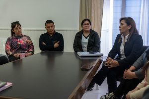 Se concretó una reunión para continuar mejorando las escuelas de Piedra Buena