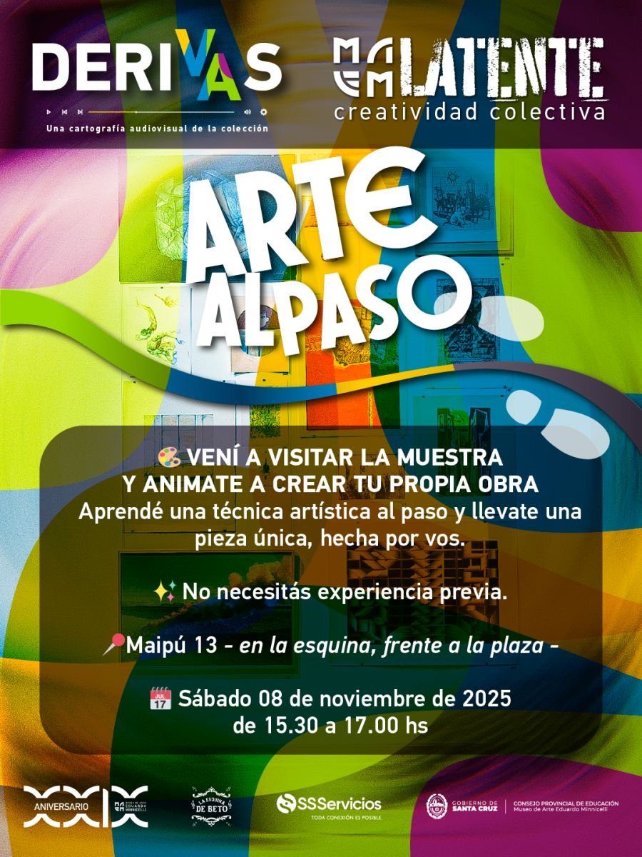 MAEM LATENTE nos propone Arte al Paso en el Museo Minnicelli