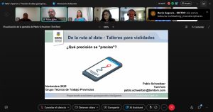 “De la ruta al dato": Santa Cruz avanza en la construcción de la capa vial federal junto a IDERA