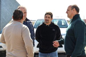 El Distrito Vial Río Gallegos realiza trabajos de mantenimiento y seguridad sobre la Ruta Provincial N°53