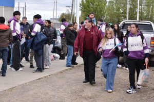 Alumnos del Industrial N°4 de Río Gallegos rumbo al Desafío Eco YPF
