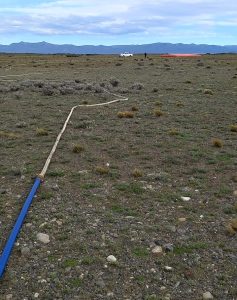 El Consejo Agrario Provincial probó el sistema de abastecimiento de agua para aviones hidrantes en El Chaltén