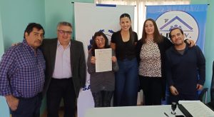 IDUV gestionó la firma de escrituras de viviendas para vecinos de Puerto San Julián