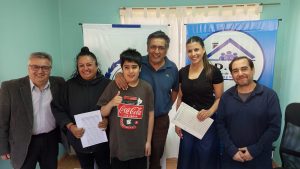 IDUV gestionó la firma de escrituras de viviendas para vecinos de Puerto San Julián