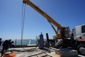 Instalan bomba en la planta de ósmosis inversa de Caleta Olivia con una inversión que supera los $80.000.000