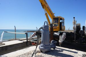 Instalan bomba en la planta de ósmosis inversa de Caleta Olivia con una inversión que supera los $80.000.000