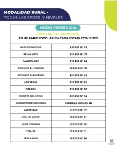 Pre-inscripciones al Ciclo Lectivo 2026