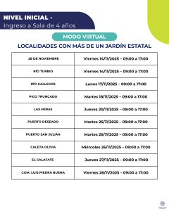 Pre-inscripciones al Ciclo Lectivo 2026