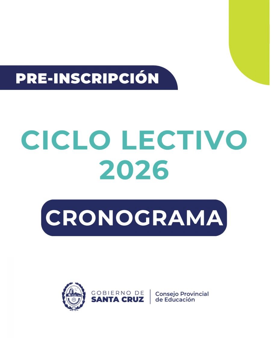 Pre-inscripciones al Ciclo Lectivo 2026