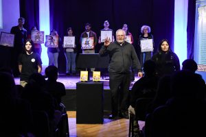 Guajardo y Arroyo hicieron vibrar Voces en Escena en la Feria del Libro