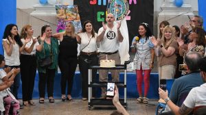 Casa de Santa Cruz participó de la especial la conmemoración en la Escuela N°22