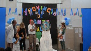 Casa de Santa Cruz participó de la especial la conmemoración en la Escuela N°22