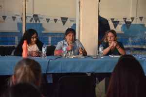 Salud: realizó charla informativa y vacunación ante posibles contactos estrechos