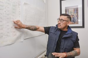 Servicios Públicos reforzó su trabajo ante el temporal de viento en Río Gallegos